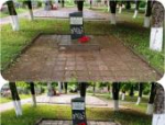Волонтёры привели в порядок мемориал детям войны в Бежаницком районе