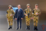Командующий Северо-Западным округом Росгвардии наградил военнослужащих, сбивших четыре украинских беспилотника в петербургском небе (видео)