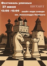 Фестиваль уличных шахмат пройдет в псковском скейт-парке