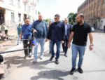 Михаил Ведерников проинспектировал ремонт улицы Советской в Пскове