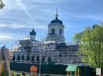 К монтажу «электронного звонаря» приступили в колокольне Стефановской церкви Мирожского монастыря