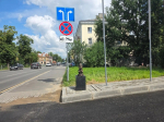 Барсик в пожарной каске украсил улицу Максима Горького в Пскове