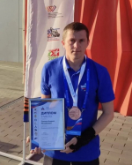 Участник СВО из Великих Лук стал призером чемпионата по профессиональному мастерству «Абилимпикс»
