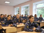 Курсантам Псковского филиала рассказали о важности традиционных духовно-нравственных ценностей, а также роли русского языка в формировании государственности и культуры