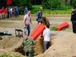 Перезахоронение останков воинов-освободителей состоялось на мемориале Чертова Гора