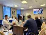 Депутат Госдумы Сергей Леонов провел рабочую встречу с министром здравоохранения Псковской области