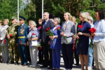 В Пушкиногорском округе почтили память освободителей района и перезахоронили останки 24 бойцов