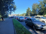 ДТП с участием трех легковушек произошло на Октябрьском проспекте в Пскове