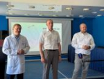 Александр Козловский, Борис Елкин и Алексей Севастьянов посетили Псковскую детскую областную больницу