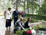 Александр Козловский вместе с жителями Палкино почтил память героев-освободителей