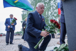 Останки советских воинов перезахоронили на мемориале «Жидилов Бор» в Псковском округе