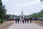 Останки советских воинов перезахоронили на мемориале «Жидилов Бор» в Псковском округе