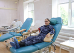 Сотрудники и курсанты Псковского филиала Университета ФСИН России стали донорами крови