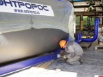 Основание под газовые котлы подготовлено на территории Центральной котельной №1 в Пушкинских Горах