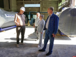 Основание под газовые котлы подготовлено на территории Центральной котельной №1 в Пушкинских Горах