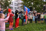 Во дворе дома №32/12 на улице Гражданской в Великих Луках состоялся праздник микрорайона