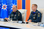В Москве глава МЧС Александр Куренков провел очередное заседание правкомиссии для координации работ по предупреждению и ликвидации последствий паводков в регионах.