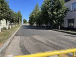 Центральную улицу приводят в порядок в Новосокольниках