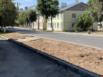 Центральную улицу приводят в порядок в Новосокольниках