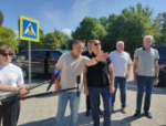 Михаил Ведерников оценил благоустройство территории у памятника Александру Невскому в Порхове