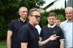 Ко Дню строителя в центральном парке Пскова высадили липы