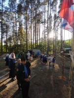 Братство православных следопытов провели июль в летнем лагере