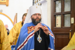 Митрополит Матфей совершил Литургию в Свято-Троицком кафедральном соборе