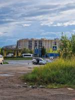 ДТП произошло на кольцевом перекрёстке у ГАИ в Пскове