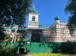 В Стефановской церкви Мирожского монастыря завершены работы по реставрации кладки стен