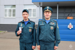 Торжественное построение, посвященное Дню Государственного флага Российской Федерации