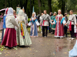 Шествие участников открыло фестиваль «Соловьиная ночь» в Пскове