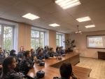 В Псковском филиала Университета ФСИН России познакомились с историей Государственного флага