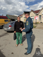Жителям Псковского муниципального округа напомнили правила пожарной безопасности