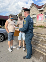 Жителям Псковского муниципального округа напомнили правила пожарной безопасности