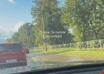 Псков вновь уходит под воду: ливни затопили несколько улиц, водители стоят в пробках