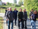 Качество дорог и объектов благоустройства проконтролировал Михаил Ведерников в Новосокольническом округе