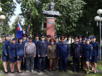Курсанты Псковского филиала университета приняли участие в торжественном митинге в честь 214-й годовщины Бородинского сражения