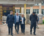 Капитальный ремонт стадиона «Колос» и Локнянской средней школы проконтролировала Вера Емельянова