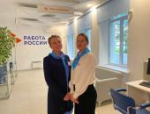 Вера Емельянова и Наталья Мельникова посетили с рабочим визитом Себежский район