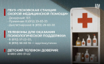 Псковичам напомнили телефоны экстренных и оперативных служб