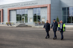 Владимиру Путину презентовали новый терминал прилета Псковского международного аэропорта «Княгиня Ольга»