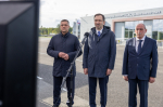 Владимиру Путину презентовали новый терминал прилета Псковского международного аэропорта «Княгиня Ольга»