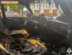Автомобиль сгорел в Невеле из-за проблем с электрикой