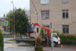 В Опочке обновляют светофоры: новая система сама решает, сколько времени дать пешеходам и водителям