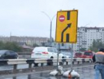 На мосту имени Александра Невского в Пскове завершается ремонт дорожного покрытия