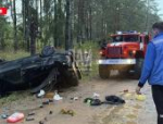 ВАЗ-2115 перевернулся в Пустошкинском районе, водитель погиб на месте