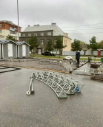 В Печорах начался монтаж площадки фестиваля монастырской кухни «Архондарик»