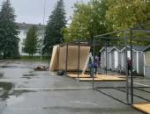В Печорах начался монтаж площадки фестиваля монастырской кухни «Архондарик»