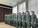 Учащимся псковской школы №2 присвоили звания курсантов-новобранецев центра «Воин»