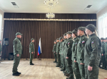 Учащимся псковской школы №2 присвоили звания курсантов-новобранецев центра «Воин»